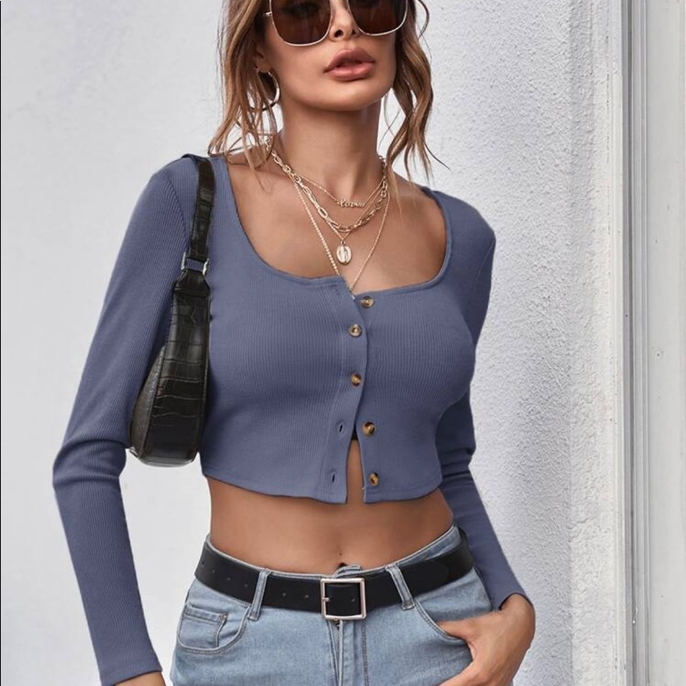 Cropped Cardigan
